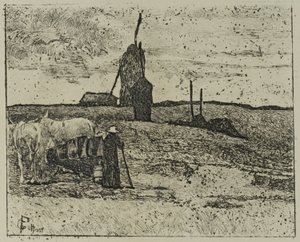 Maremma na Toscana de Giovanni Fattori