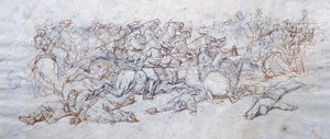Carga Uhlans de Giovanni Fattori