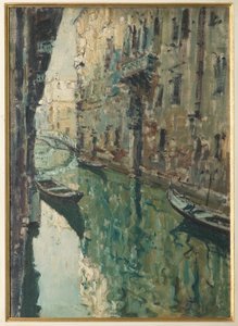 Canal Veneziano (pintura a óleo)