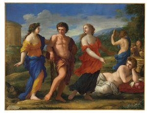 A Escolha de Hércules (óleo sobre tela)