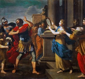 Barroco : La fille de Jephte - Filha de Jephtha par Romanelli, Giovanni Francesco (1610-1662)