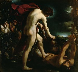 Apollo esfolando Marsyas, c.1618 de Giovanni Francesco Barbieri