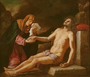Jesus lamentado pela Virgem