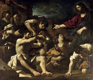 A ressurreição de Lázaro, c.1619