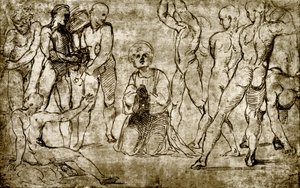 Apedrejamento de Santo Estêvão de Giovanni Francesco Penni