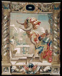 Mercúrio diz a Enéias para deixar Cartago, 1679