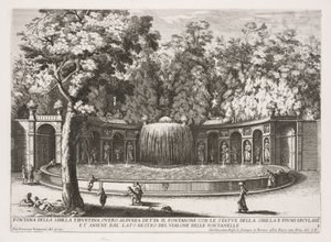Fonte de Tiburtina Sibyl. de Giovanni Francesco Venturini