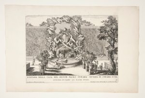 Le Fontane Ne Palazzi e ne Giardini di Roma, Parte Terza [A Terceira Parte das Fontes, Palácios e Jardins de Roma] de Giovanni Francesco Venturini