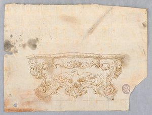 Design para uma mesa de console de Giovanni Giardini