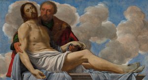 Cristo com José de Arimatéia de Giovanni Girolamo Savoldo