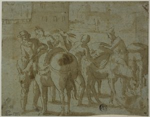 Muleteiros e Mulas