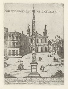Lateran Obelisco atrás de São João de Latrão em Roma
Obelisco a S. Giovanni Laterano (título sobre o objecto)
Monumentos e estruturas modernas e antigas em Roma (título da série)
Ornamenti di fabriche antichi et moderni dell