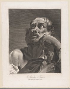 Apóstolo Jakobus de Mindere
S. Jacobus Minor (título sobre o objecto)
Apostelen (título da série)