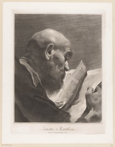 Apóstel Matteüs
Sanctus Matthaeus (título sobre o objecto)
Apostelen (título da série) de Giovanni Marco Pitteri