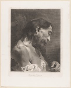 Apóstolo Simão
Sanctus Simeon (título sobre o objecto)
Apostelen (título da série) de Giovanni Marco Pitteri