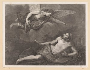 São Francisco de Assis e o anjo de Giovanni Marco Pitteri