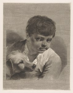 Rapaz com cão de Giovanni Marco Pitteri