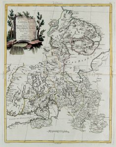 Lapônia Russa com os governos de Olonecholi, Carelia, Bielozero e Ingria na Rússia Européia, de Tome III do "Novo Atlas", gravado por G. Zuliani de Giovanni Marco Pitteri