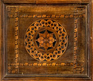 Coro Canônico Lignaino, Inlaid de Giovanni Maria Platina 1484, Lower Stall de Giovanni Maria Platina