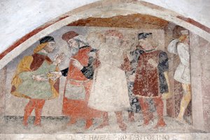 Esquema para raptar Simão, Histórias da vida do Beato Simão de Trento de Giovanni Marinoni