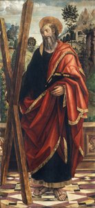 St. Andrew, c.1496 (óleo sobre painel) de Giovanni Martino Spanzotti