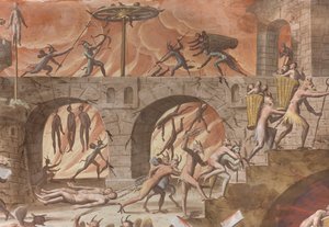Inferno de Giovanni Mauro della (c.1575 1640) Rovere