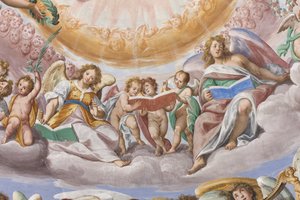 Anjos e putti cantando (detalhe de 3496733)