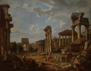 Um Capriccio do Fórum Romano