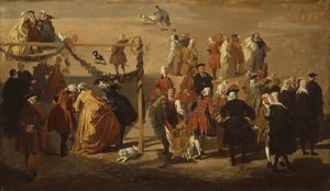 Festival na Piazza Navona, 1729.