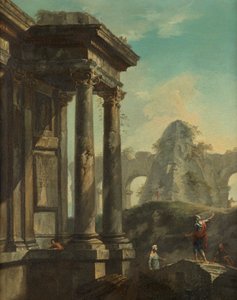 Ruínas romanas de Giovanni Paolo Pannini