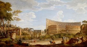 Vista do Coliseu de Giovanni Paolo Pannini