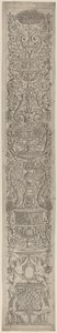 Painel Ornamental: Duas Esfinges Suportando Escudos