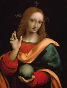 Salvador do Mundo (tempera no painel)