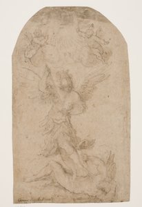 O arcanjo Miguel vencendo o diabo de Giovanni Segala