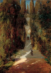 Na primeira missa ", 1885 de Giovanni Segantini