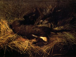 Camurça morta de Giovanni Segantini