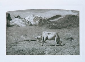 Pastagens de Primavera de Giovanni Segantini