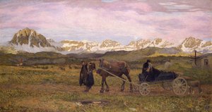 Regresso à pátria de Giovanni Segantini