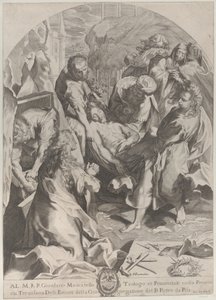 O sepultamento, c. 1622. de Giovanni Temini