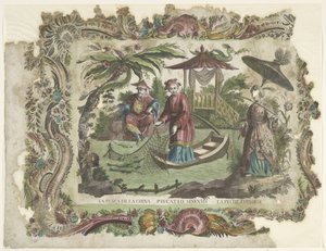 Vissers chineses
La pesca de la China / Piscatio Sinesis / La pêche Chinoise (título sobre o objecto) de Giovanni Volpato