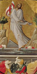 A ressurreição de Cristo (tempera no painel)