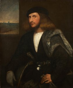 Retrato de um fidalgo veneziano (óleo sobre tela)