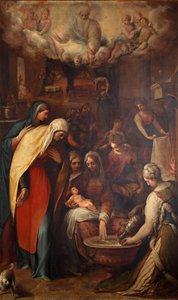 A Natividade da Virgem Maria, final do século XVI.
