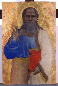 João Evangelista, c.1365 (tempera em madeira de álamo)