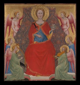 Santa Lucy Enthroned de Giovanni di Bartolomeo Cristiani