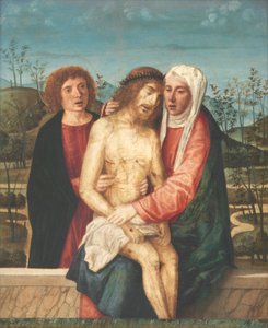Pietà com Virgem e São João