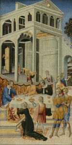 Salomé pede a Herodes a cabeça de São João Batista de Giovanni di Paolo