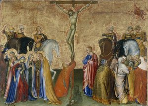 A Crucificação de Cristo, c.1426 (têmpera sobre madeira de choupo)