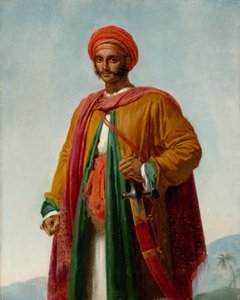 Estudo para Retrato de um índio, ca. 1807. de Girodet de Roucy Trioson