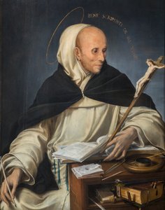 Retrato de um frade vestido de São Tomás de Aquino